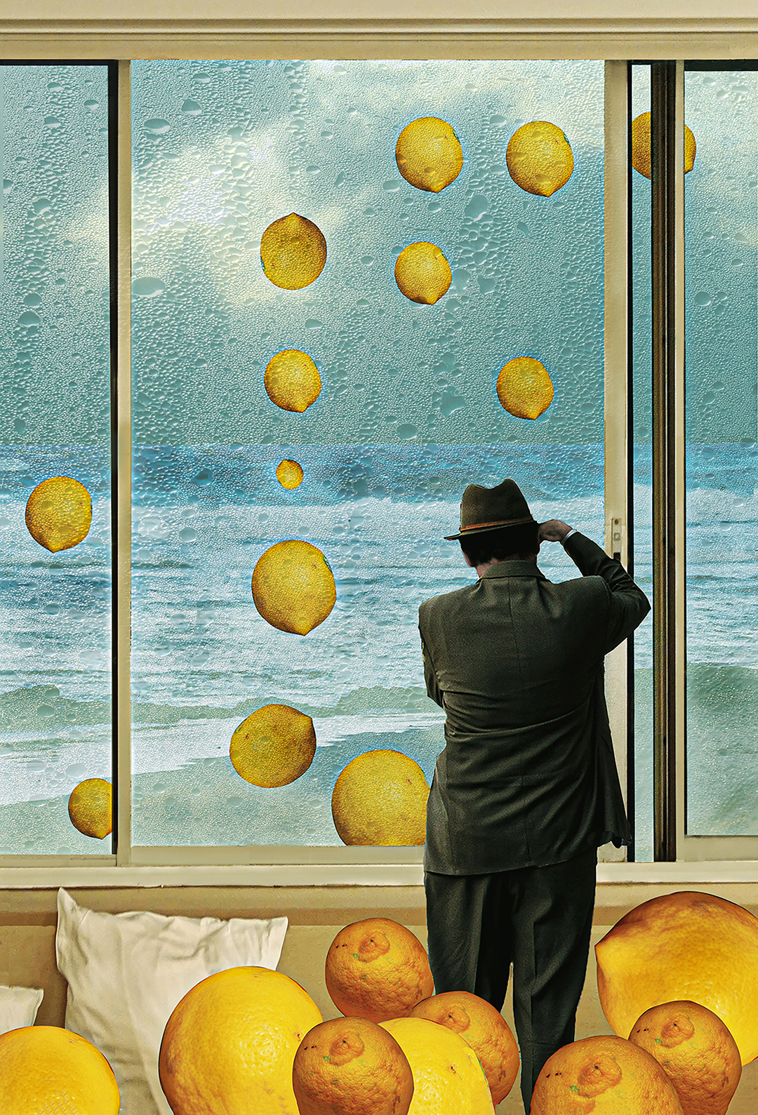“Lemons Homage to Magritte” Fine Art Photography