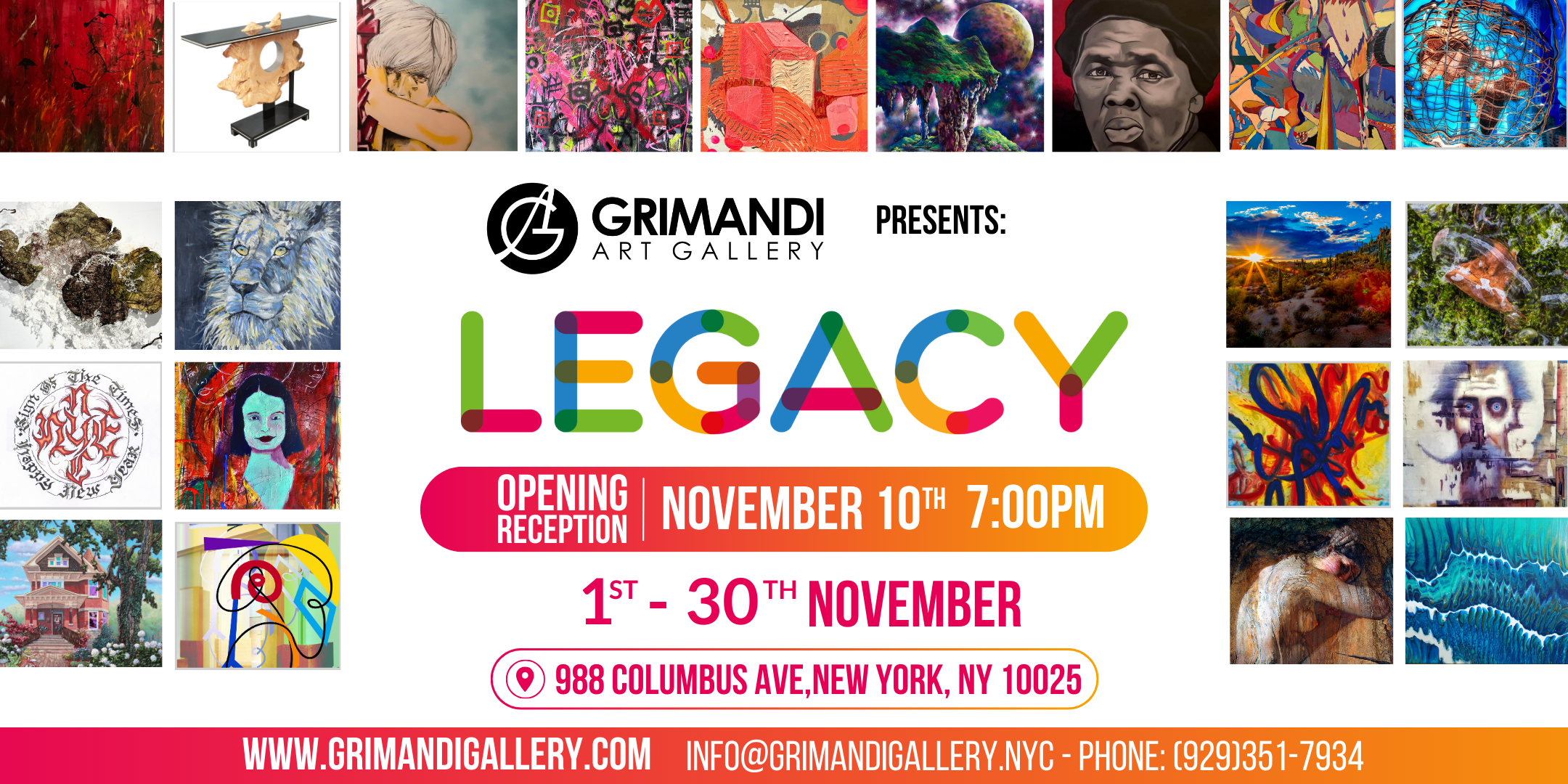 Legacy International Art Exhibition - Grimandi Art Gallery