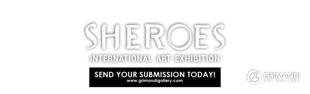 SHEROES ART EXHIBITION banner